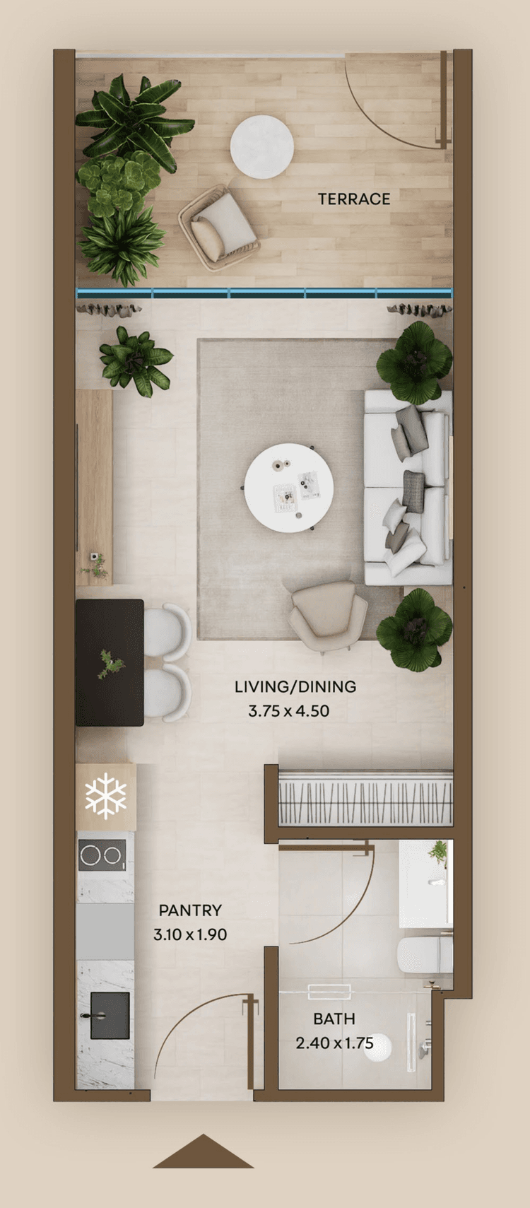 Coventry Residences_structure_studio Coventry Residences at Dubai Industrial City by GFS Developments
