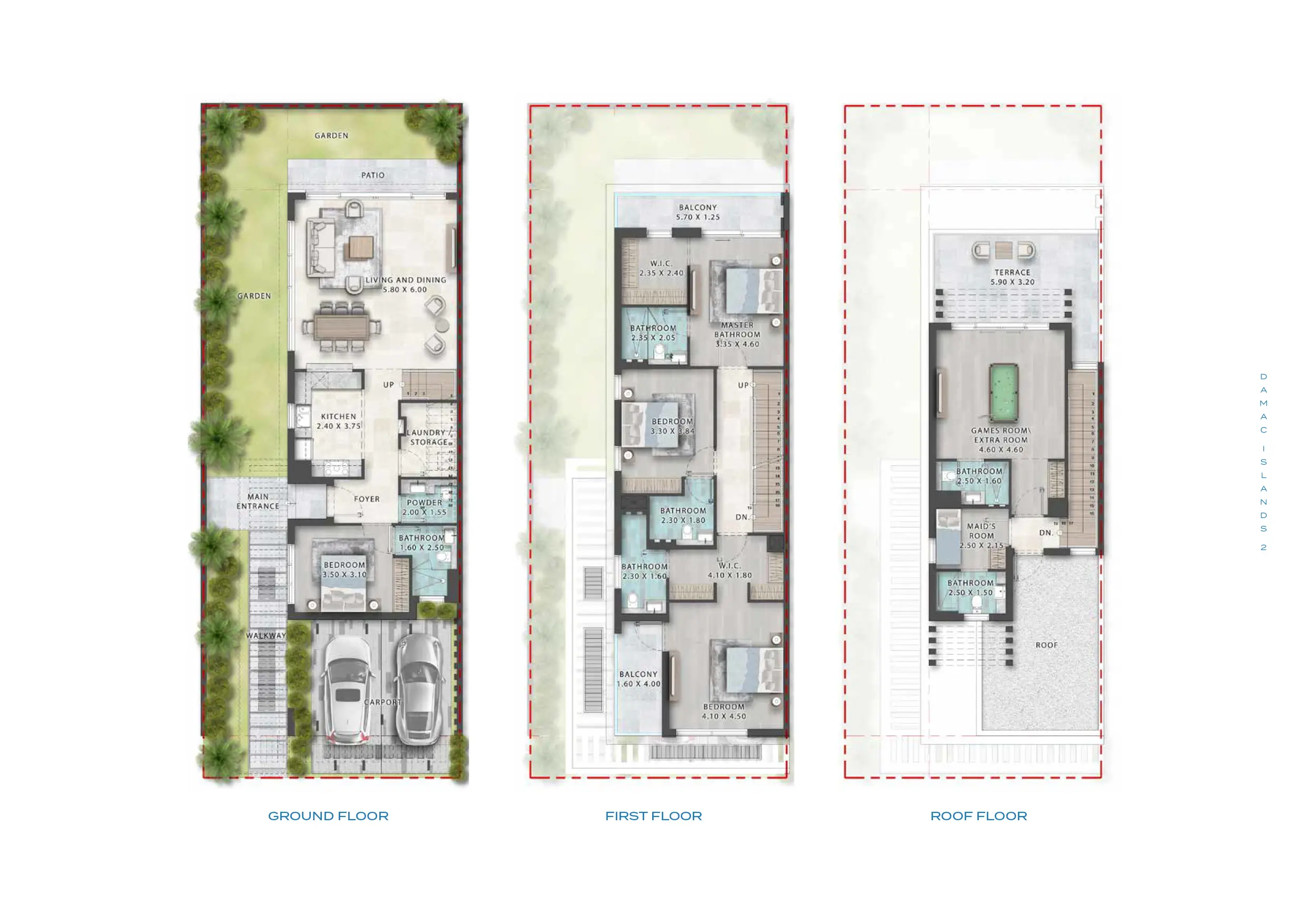 Damac Islands 2 Floor Plan 5