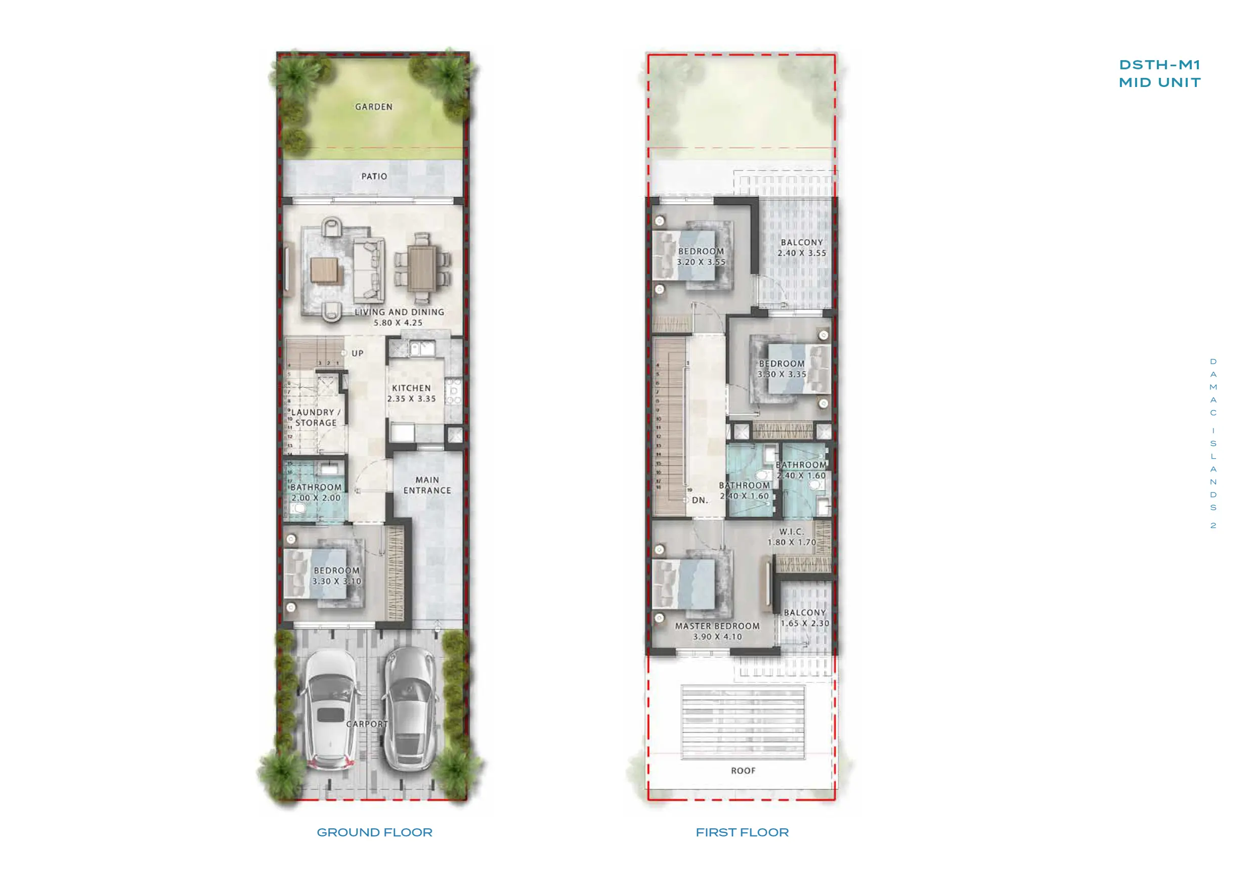 Damac Islands 2 Floor Plan 7