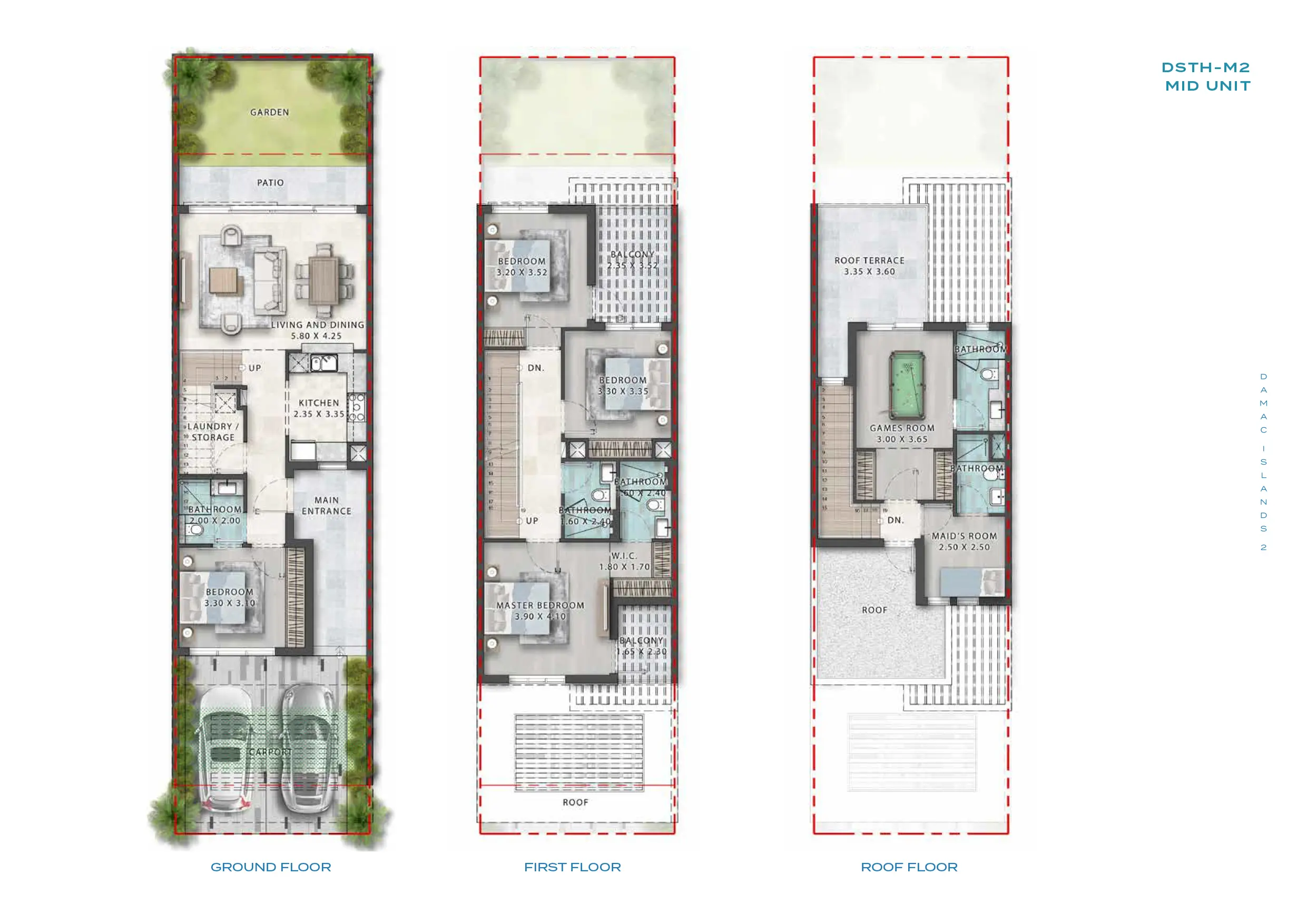 Damac Islands 2 Floor Plan 8