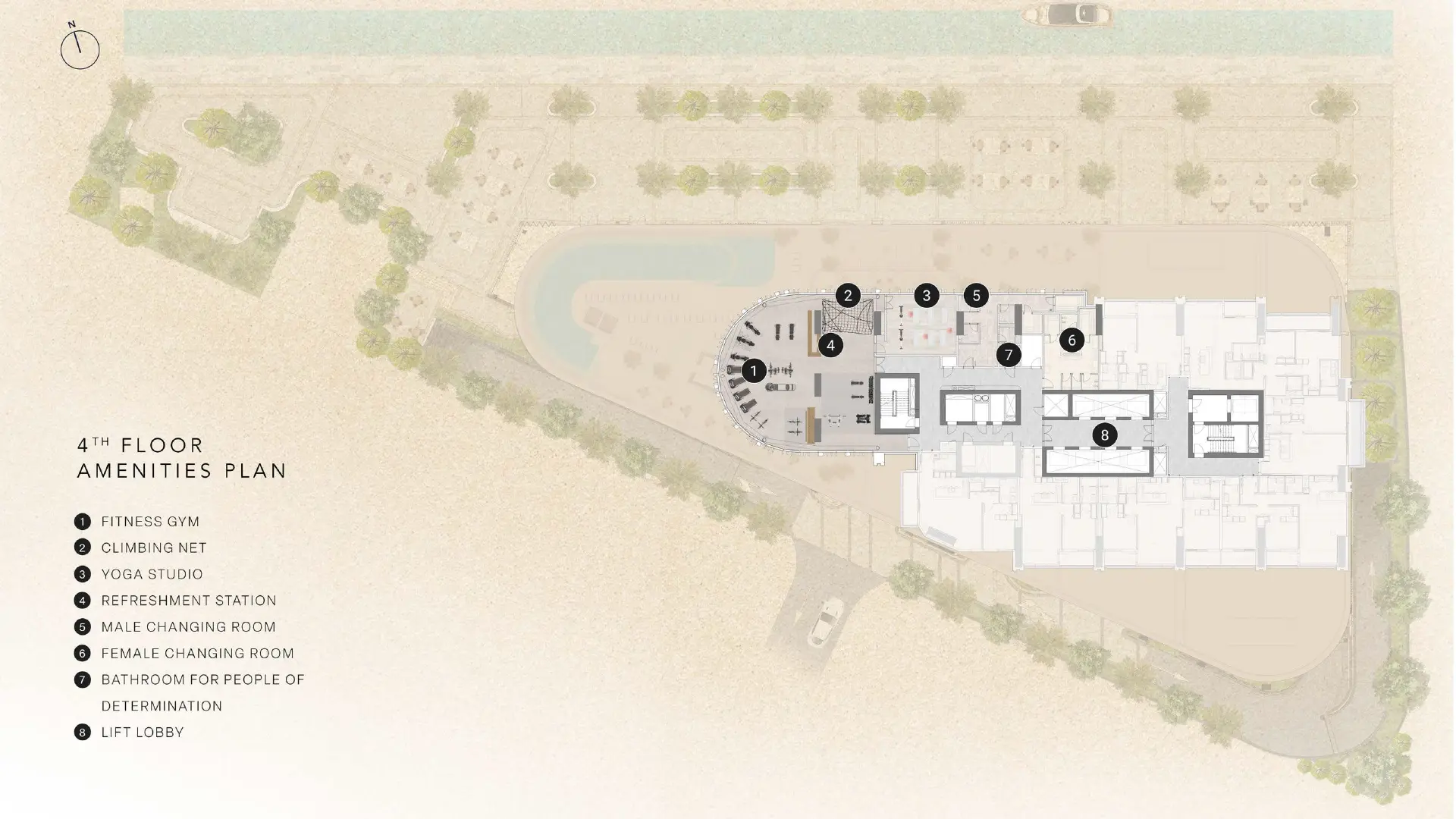 One River Point floor plan 3