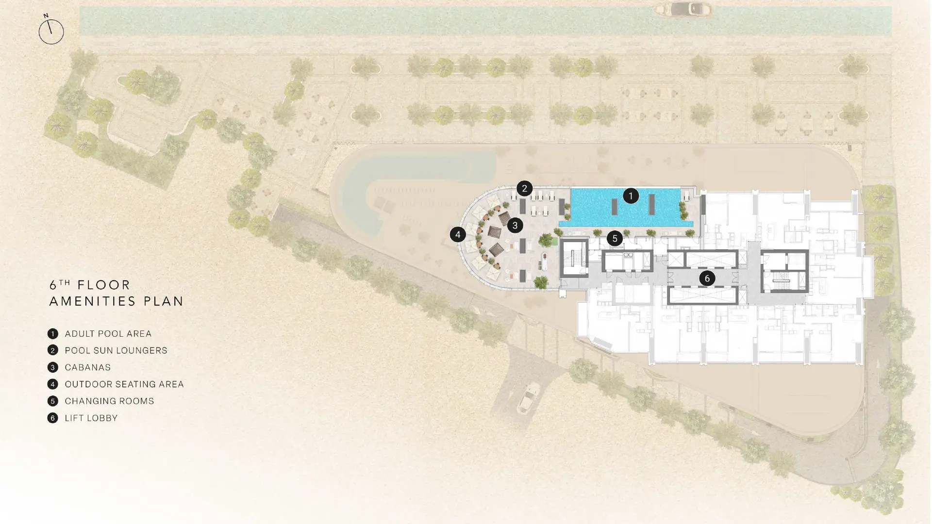 One River Point floor plan 4
