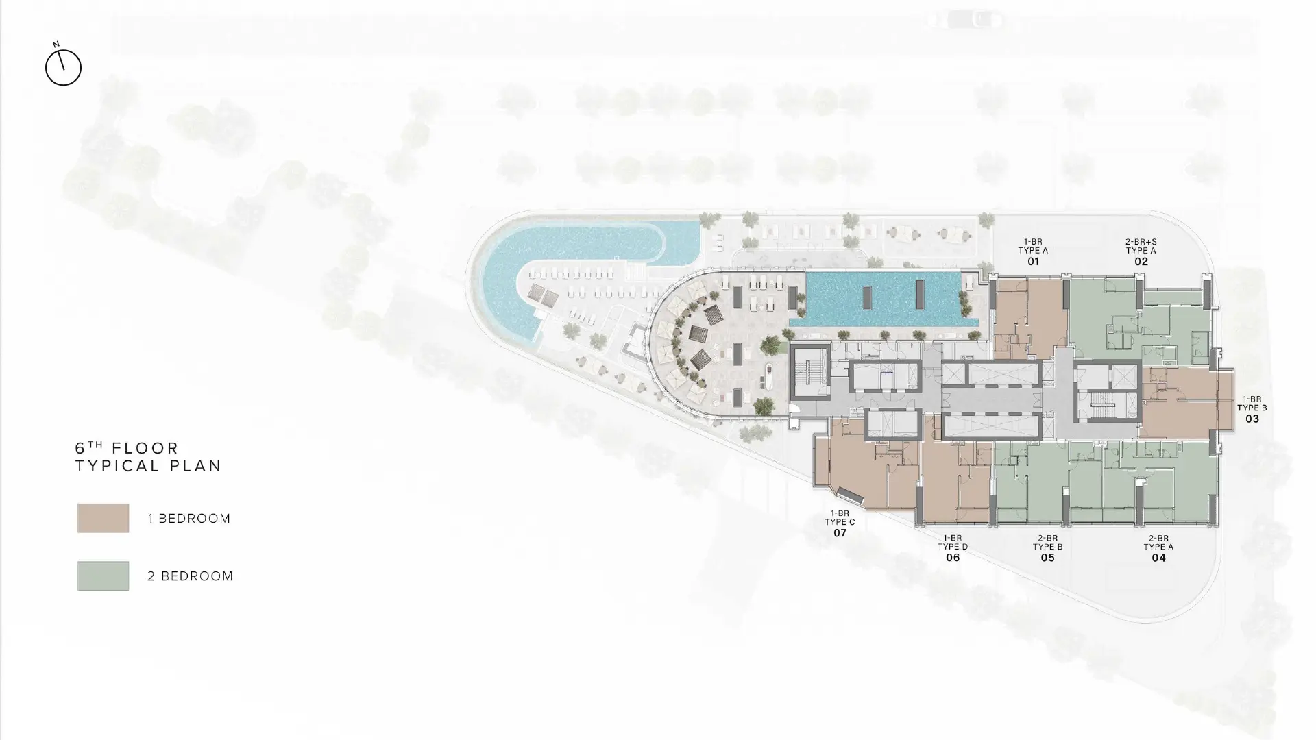 One River Point floor plan 10
