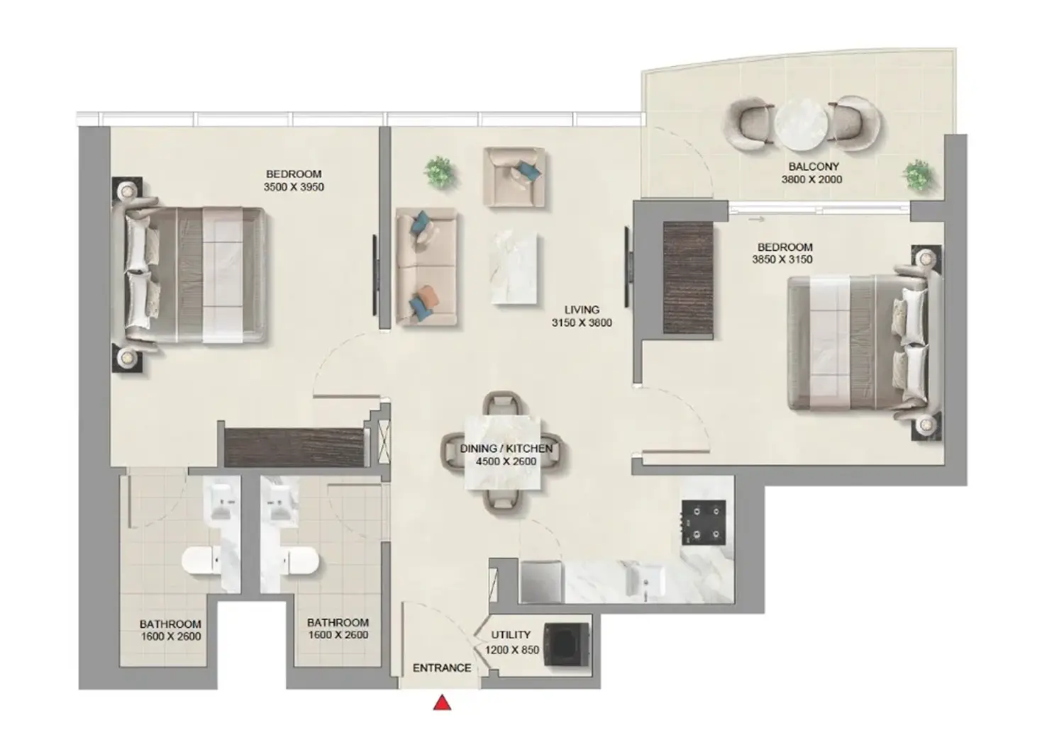 sobha-aquacrest floor plan 1