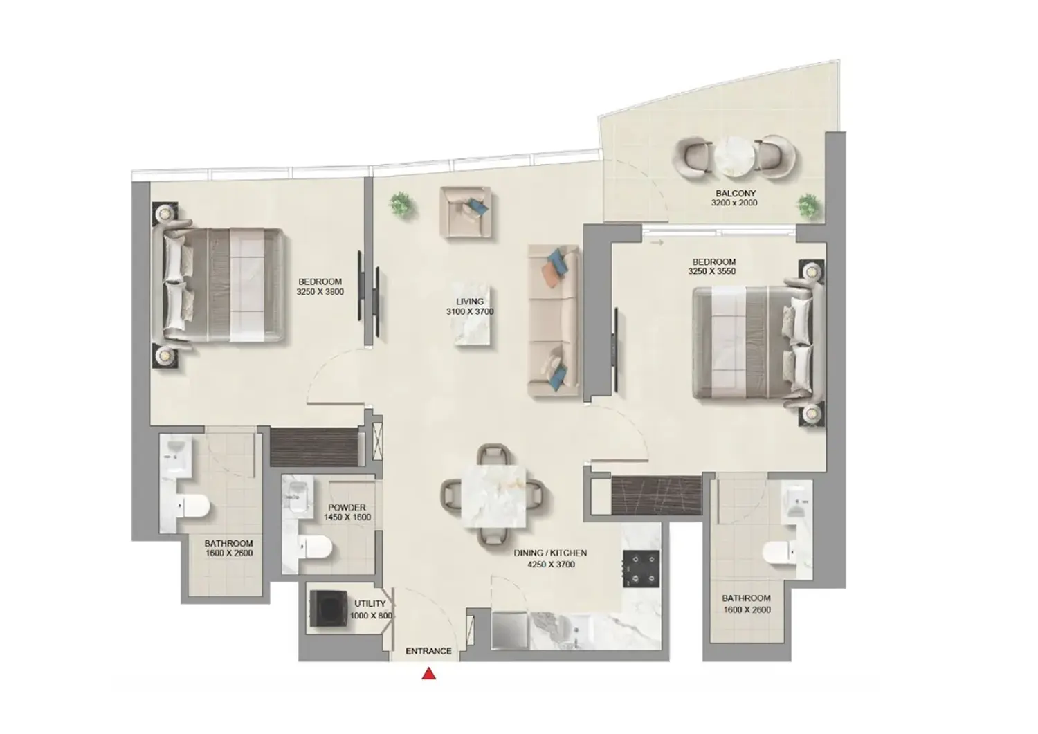 sobha-aquacrest floor plan 2