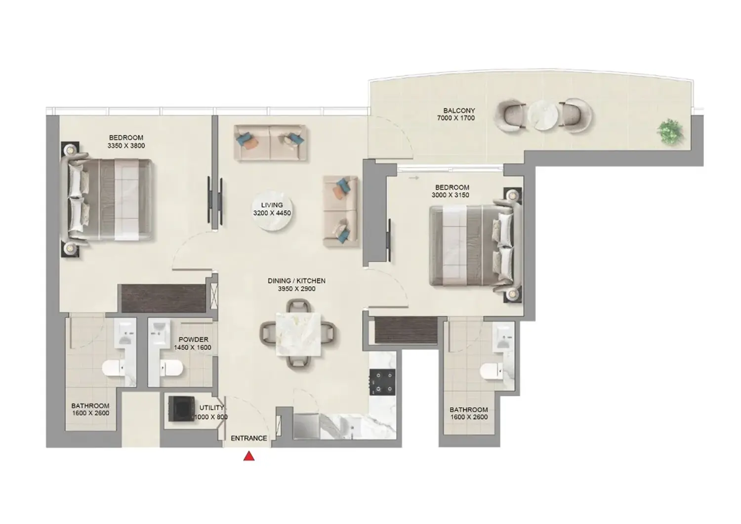 sobha-aquacrest floor plan 3