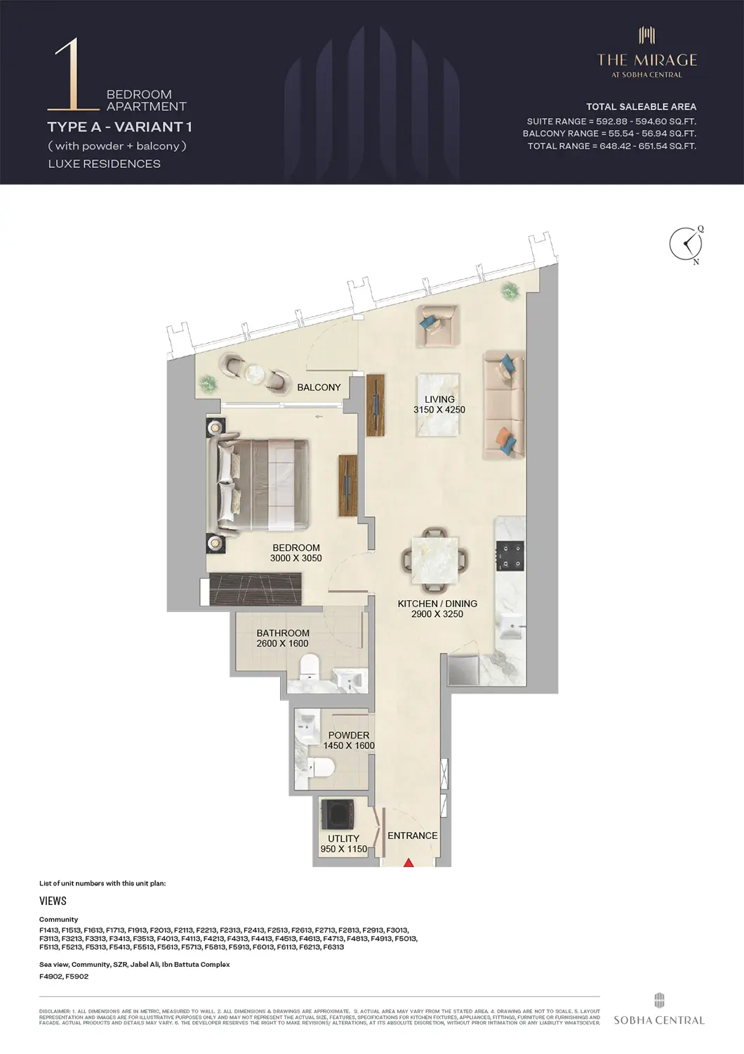 the mirage floor plan 27
