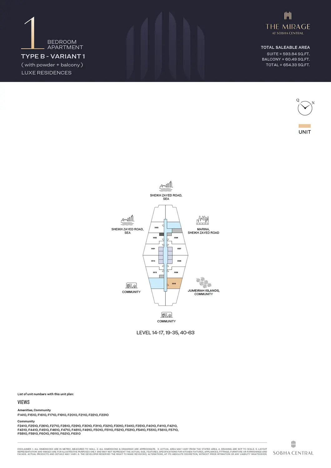 the mirage floor plan 32