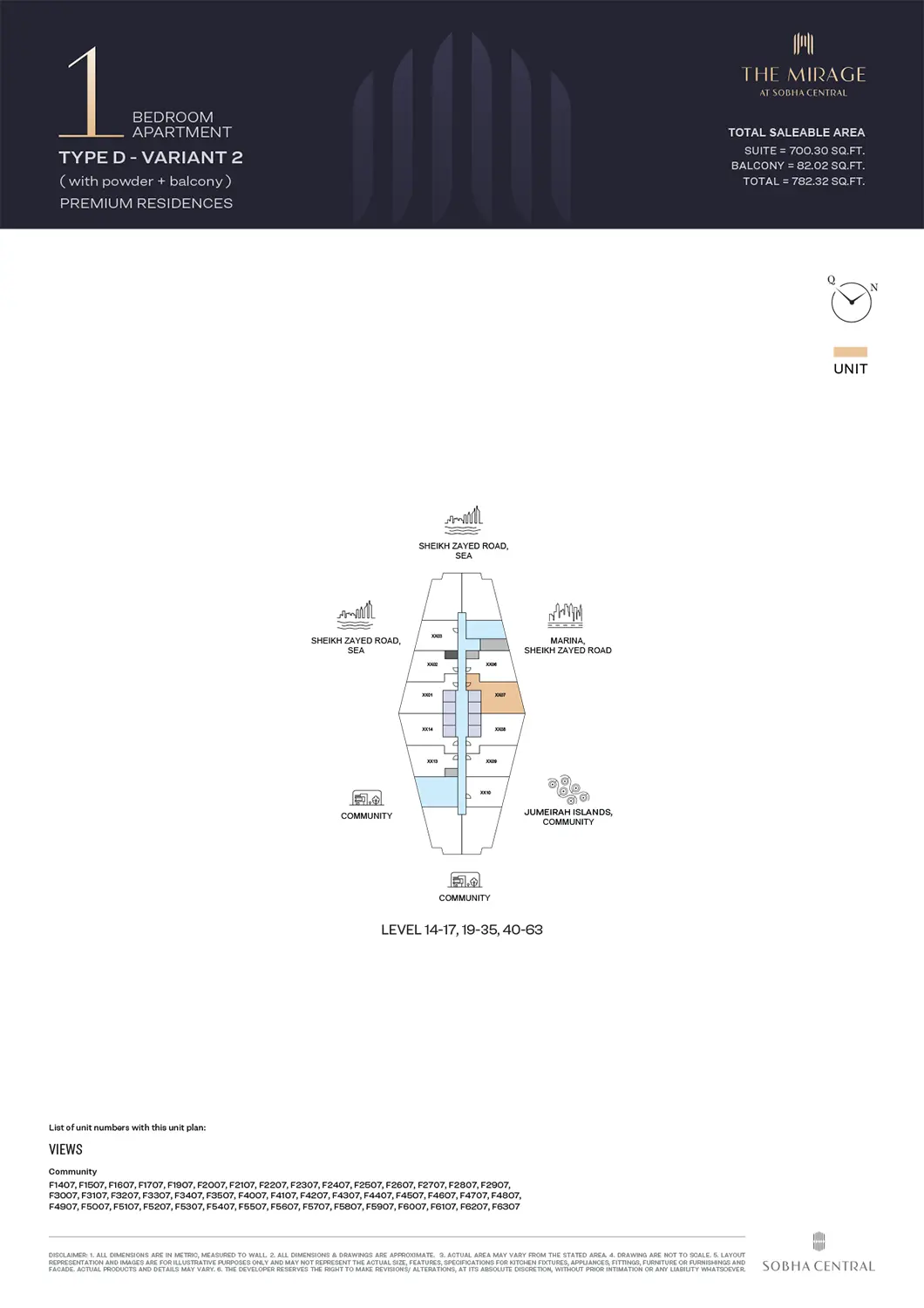 the mirage floor plan 40