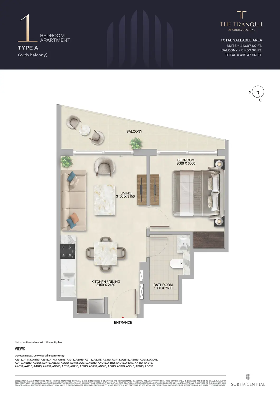 the tranquil floor plan 28